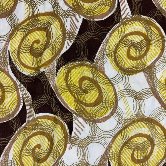 Joules Polo Retro Shirt Mens Size XS Gold Metallic Swirls Print Cotton - Picture 10 of 11